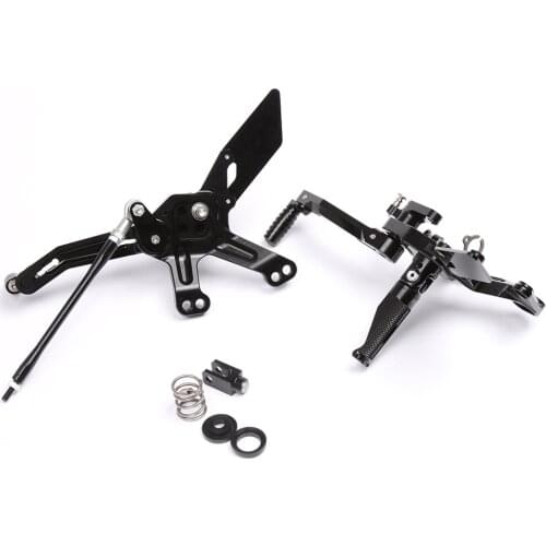 For Kawasaki Z1000 2014-2016 Motorcycle Rear Sets Rearset Footrest Foot Rest Pegs Footpegs Adjustable CNC T6061 Al Accessories
