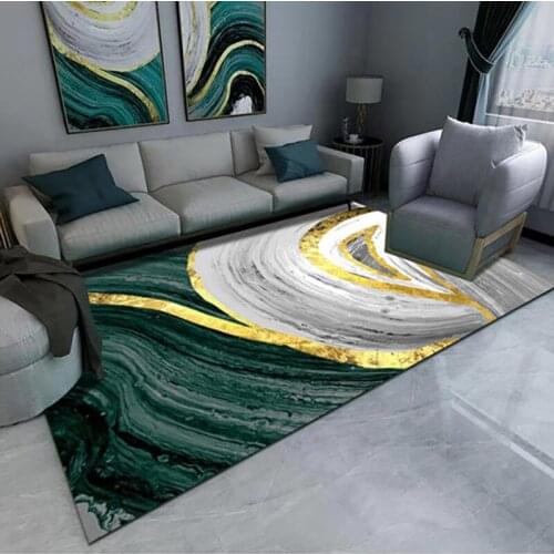 Nordic Style Anti-slip Carpet Living Room Coffee Table Bedroom Bedside Sofa Floor Mat Home Indoor Printed Decoration Area Rugs