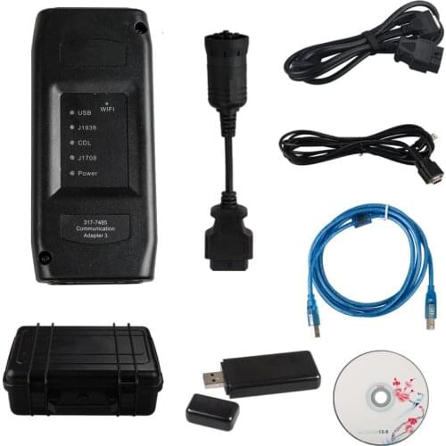 Excavator truck diagnostic tools scanner 3177485 et3 et-3 communication adepter 317-7485 for caterpillar tools