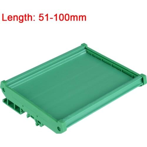 UM90S PCB length 51-100mm PLC enclosure PCL case profile panel mounting base PCB housing PCB DIN Rail mounting adapter