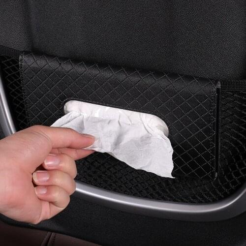 1 Pcs Car Tissue Box Towel Sets Car Sun Visor Tissue Box Face Mask Storage Box Car Interior Accessories