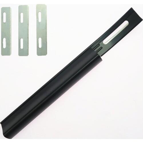 Stainless Steel Thinning Art Tool American Style Skiving Knife Leather Cut Handmade Leather Carving 1 Pcs Replacement Blades