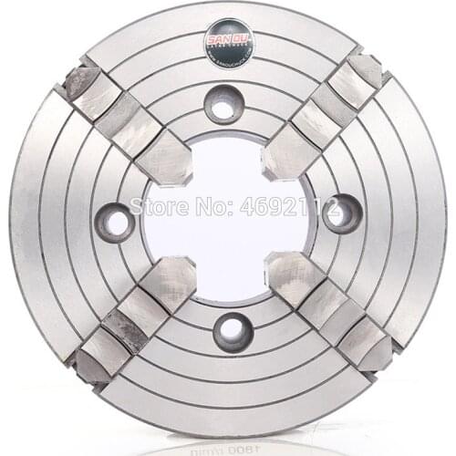 SANOU K72-200 4 jaw chuck 200MM manual lathe chuck 4-Jaw Independent Chuck