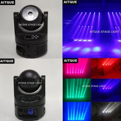6lot Professional stage lighting equipment mini beam moving head 60w china moving heads