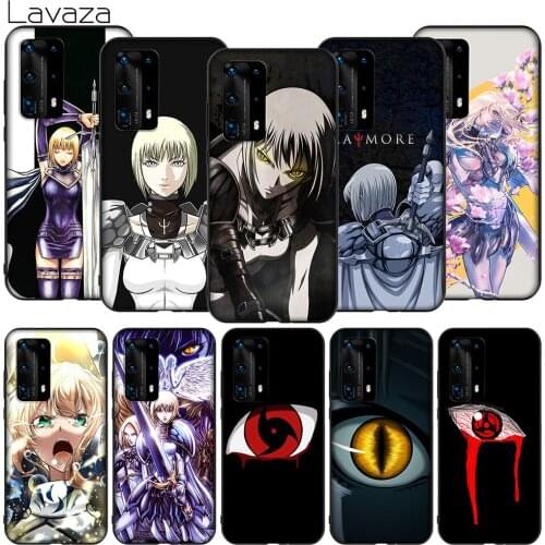 WEBBEDEPP Anime Claymore Case for Huawei Mate Nova 2 2i 3 3i 4 5T P9 Y6 Y7 10 20 30 Lite Pro Smart Prime
