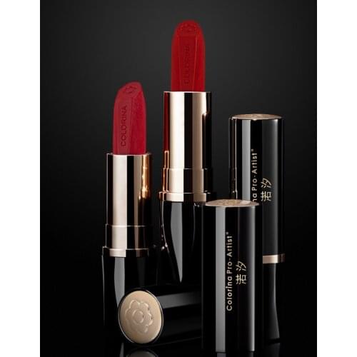Colorina Pro-Artist Velvet Matte Lipsticks Pencil Long Lasting Waterproof Sexy Red Lip Stick Non-Stick Cup Beauty Makeup TSLM1