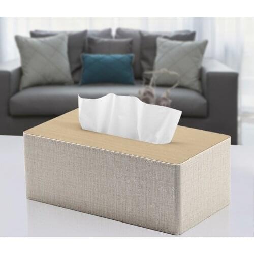 Wooden Tissue Box Holder Creative Home Living Room Cute Home Nordic Simplicity Office Storage Servilletero Rangement Home Eg50zj