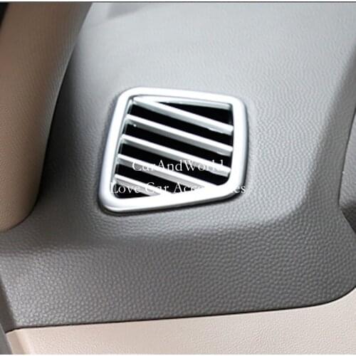 For HYUNDAI IX35 2010 to 2014 2015 Small Air conditioning Outlet Vent Cover Frame Trim Interior ABS Chrome Car-Styling Accessory