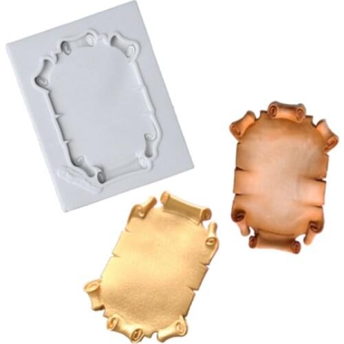 Classic Reel Frame Moulds Fondant Cakes Decor Tools Silicone Molds Sugarcrafts Chocolate Baking Tools For Cakes Gumpaste Form