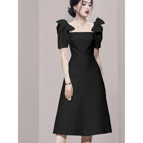ZAWFL Elegant Women Maxi Dress Short Sleeve Square Collar Solid Fashion Bodycon Dresses Office Lady Chic Korean Vestidos