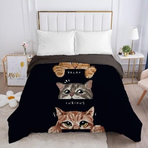 Duvet cover Quilt/Blanket/Comfortable Case Luxury Bedding 140x200 150x200 240x220 240x260 for Home 3D Print animal Eyes