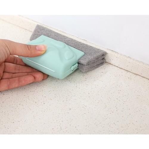 Household Groove Cleaning Brush Quickly Clean All Corners And Gaps Detachable Door Window Track Cleaning Brushes Accessories