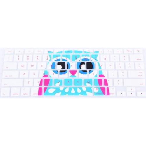 Animal Series Silicone Keyboard Cover Skin Protector for Apple Macbook Air 13 Pro 13 15 Retina Laptop Keyboard Skin X 50 PCS