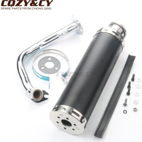 Scooter high performance exhaust pipe for Adly AirTech 50 Blizzard GTA Cat Jet 50 Matador Noble PR 5 S 50cc 2 stroke AC