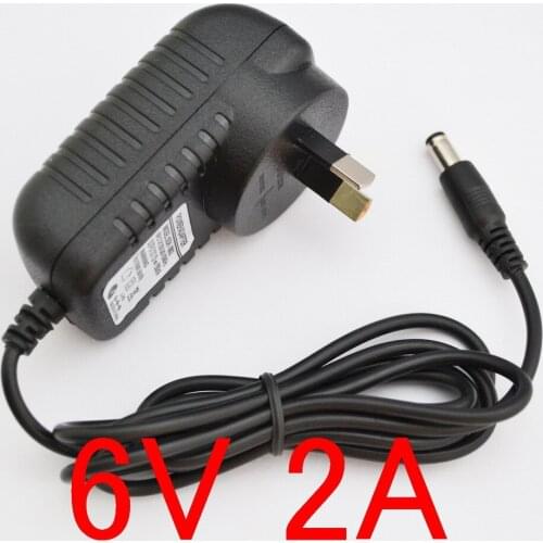 1PCS High quality AC 100V-240V Converter IC power Adapter DC 6V 2A 2000mA 12W Power Supply AU Plug DC 5.5mm x 2.1-2.5mm New