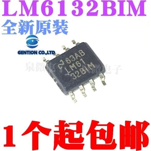 5PCS LM6132BIM LM6132AIM LM6132 SOP8 in stock 100% new and original