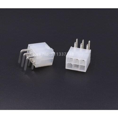 50pcs 6-pin connector power connector looper for Asic miner antminer S9 S9k S9j l3 DR3 T9 Z11 Z9 B7 X3 A4 A9 M3 Z1PRO Eibt E10.2