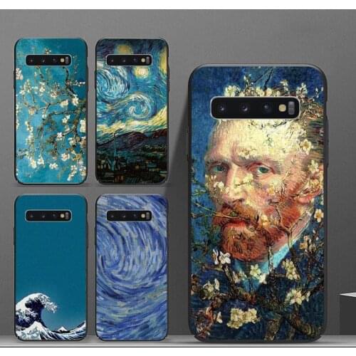 Art aesthetic van Gogh painting Phone Case For Samsung galaxy S 8 9 10 20 21 30 A 30 50 51 70 note 10 plus Ultra 5g
