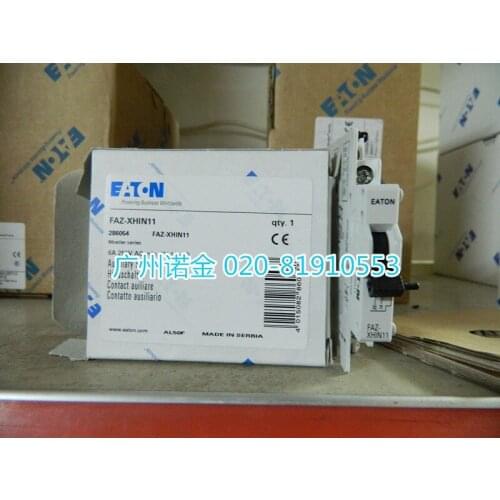 EATON FAZ-XHIN11 1NO 1NC 100% new and original