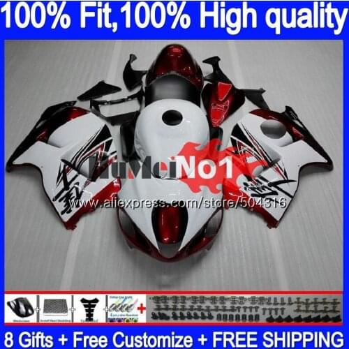 Injection For SUZUKI GSXR 1300 Hayabusa 2008 2013 2014 2015 2016 30MC.231 GSXR-1300 GSXR1300 08 13 14 15 16 Fairing Dark whit