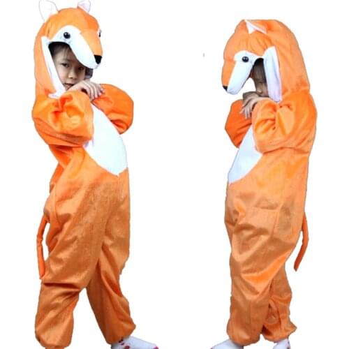 Childrens Day Party performance clothing Kid Cartoon animal suits Animal Fox Cosplay costume Fancy dress