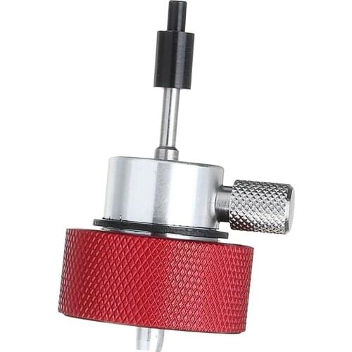 Camping Stove Propane Refill Metal Cooker Burner Butane Filling Valve Connector