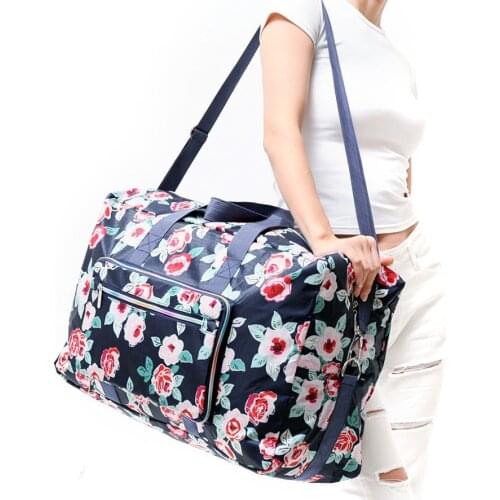 Fashion Overnight Carry Cabin Clothes Storage Travel Duffle Bag Suitcase Luggage Handbags Weekend Zip Pouch Accessories Supplies