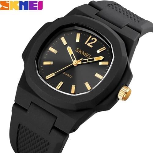 SKMEI Textured Quartz Watch For Boys Girls Fashion Waterproof Mens Women Wristwatches Personality Cool Watches montre homme 1717