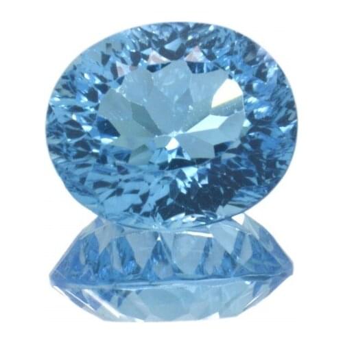 11,73 ct Topaz Oval Cut