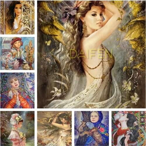 Full Square Diamond painting European classical beauty DIY 3D Diamond mosaic Full Round Diamond embroidery Cross stitch