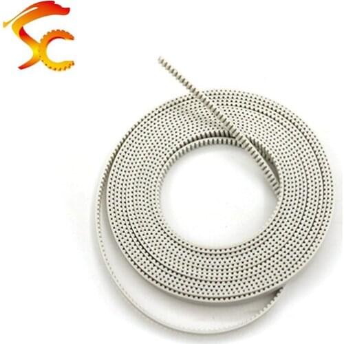 Free shipping 5meters/lot T2.5 Timing belt width 6mm T2.5 6MM PU openg belt for RepRap Prusa Mendel Huxley CNC Robotics