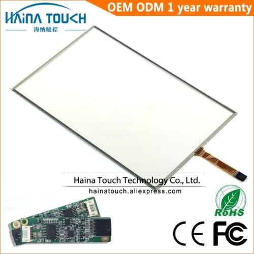 Win10 Compatible Widescreen 16:9 19 Inch includes USB Controller Resistive Touch Screen Panel For photo kiosk/Laptop