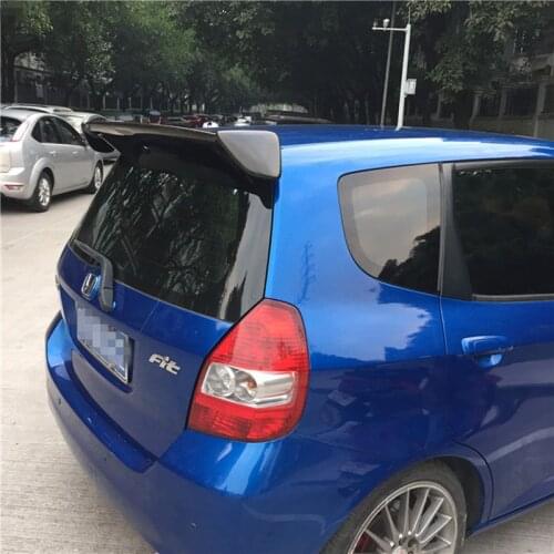 For Honda Jazz Fit Spoiler 2004-2007 ABS Material Car Rear Wing Spoiler 2004-2007