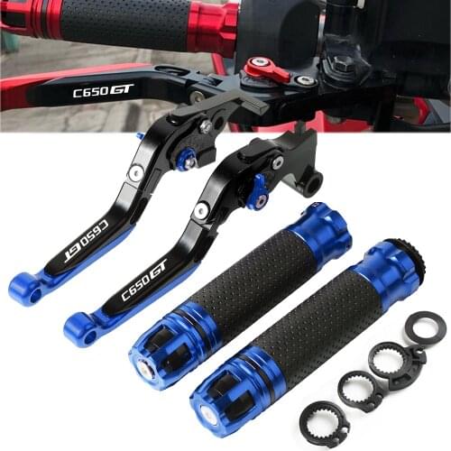 For BMW C650GT C 650GT C 650 GT C650 GT 2011 2012 2013 2014-2017 Motorcycle Brake Clutch Lever Extendable Hand Grip Handlebar
