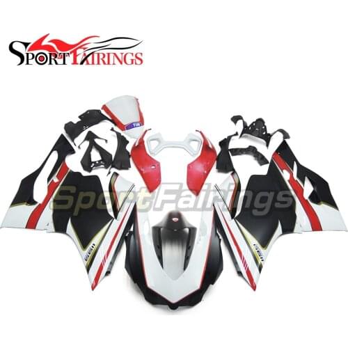 Complete Fairings For Ducati 1199 899 Year 2012 2013 ABS Motorcycle Full Fairing Kit Body Covers Matte Black White Red Carenes