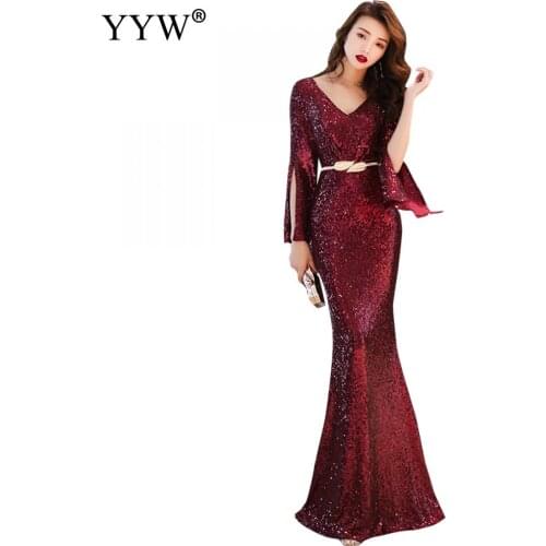 YYW V-neck Women Dresses