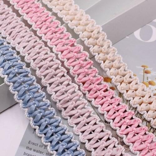 1Yards Ethnic Lace Trim Embroidered Lace Ribbon Crafts Fabric Trimmings Needlework Clothes Costume Handicraft Sewing Accessories