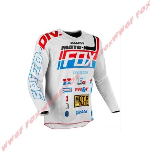 2021 customize team moto enduro motocross jersey Maillot Hombre speed bike mtb DH BMX MX Downhill jersey cycling jersey