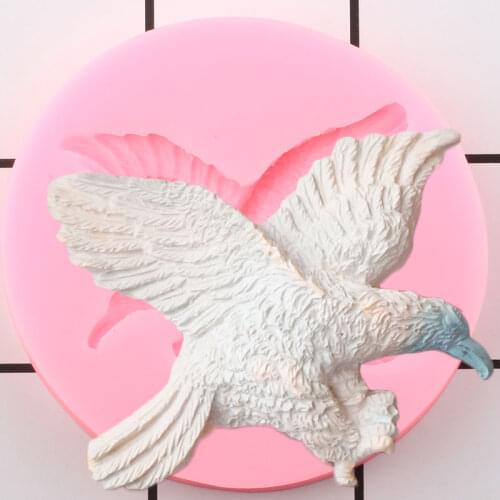 3D Eagle Birds Silicone Molds Cupcake Baking Fondant Mold DIY Cake Decorating Tools Candy Clay Chocolate Gumpaste Moulds