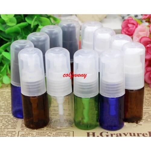 500pcs 5ml Makeup Refillable Bottles with Chiaki cap Traveling Packing Small Press Bottle for Lotion Shampoo Shower Gel F050201