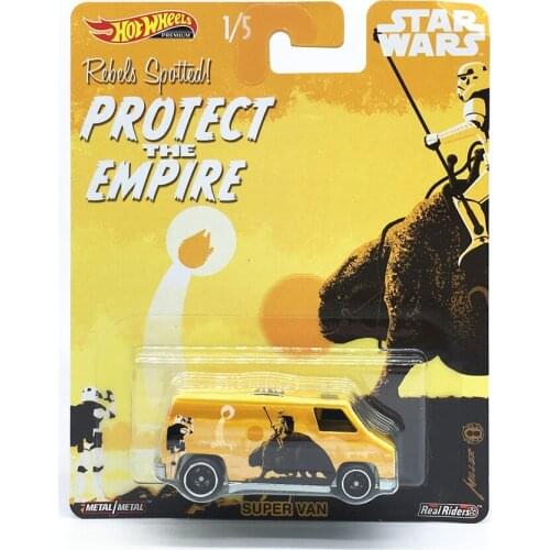 Hot wheels cars 1/64SUPER VAN pop culture series collectors edition small car model