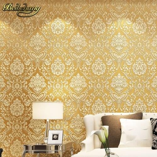 Beibehang Flower wall paper damask wallpaper roll vintage TV background wall wallpaper wallcovering bedroom wallpaper sofa