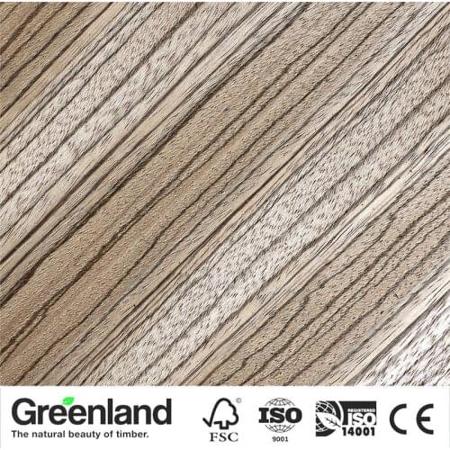 Zebrano (Q.C) Wood Veneers bedroom chair table Skin Size 250x15 cm table Veneer Flooring DIY Furniture Natural Material