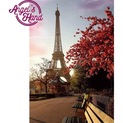 DIY 5D Diamond Mosaic scenery Eiffel Tower handmade Diamond Painting Cross Stitch Kits Diamond Embroidery Patterns Rhinestones