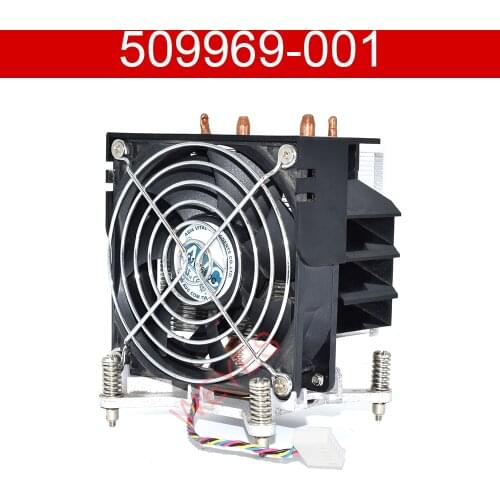 For ProLiant ML110 G6 ML310 G6 Heatsink Fan 576927-001 509969-001 590324-001 Server CPU Radiator
