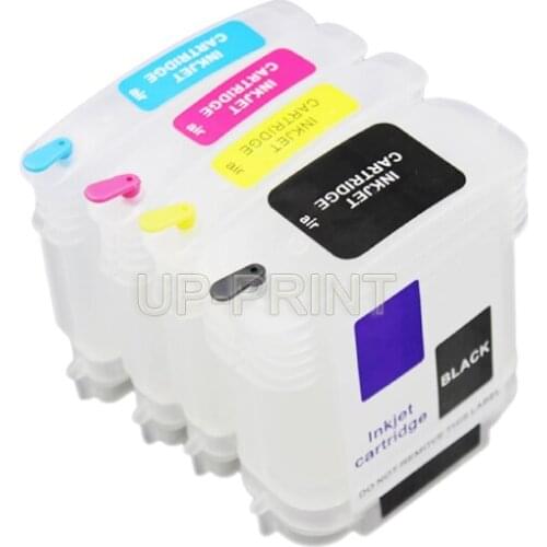 UP 5sets Refillable ink Cartridge wih pernament chip compatible For HP940 Pro8000 pro8500 pro8500A printer with blade