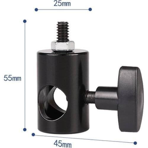 1/4" 3/8" Thread Interface Rapid Adapter Converter Multi Functional Mount Bracket Adapter for Light Stand Photography Speedlight