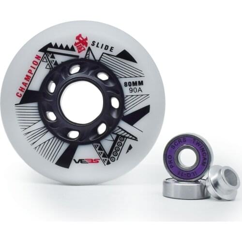 [72mm 76mm 80mm] Famous China Slide Champion 90A Sliding Inline Skates Wheel for SEBA HV HIGH Roller Skate Tyre Rodas 4 PCS/SET