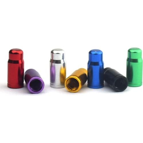 2pcs Bicycle Presta Tire Valve Cap Aluminum Alloy French Tyre Air Valve Dustproof Cover MTB Mountain Road Bike Accessories