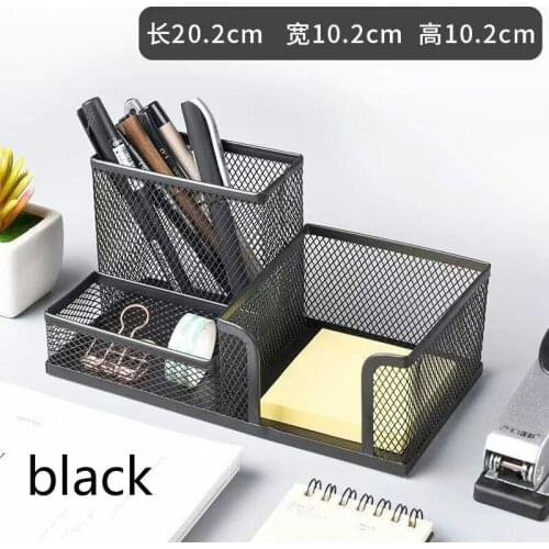 Metal Penalty Organizer Mesh Desk Organizer Table 9 Grids Design Storage Box Drawer Pencil Pen Holder for Neatening Tools